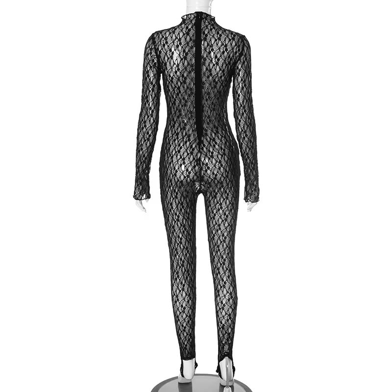 NASRIN LACE JUMPSUIT
