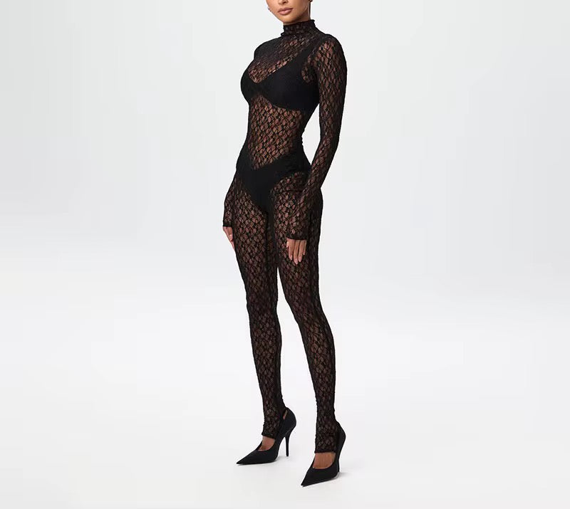NASRIN LACE JUMPSUIT