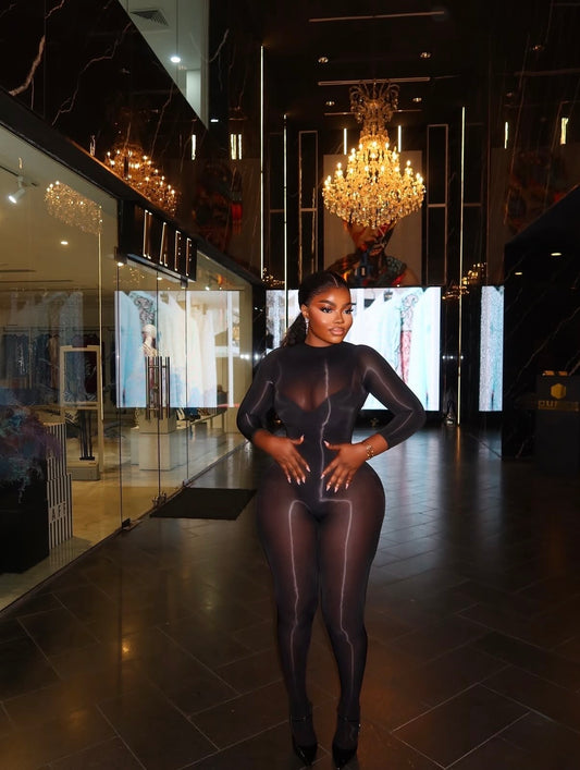 CHERIE NOIR JUMPSUIT