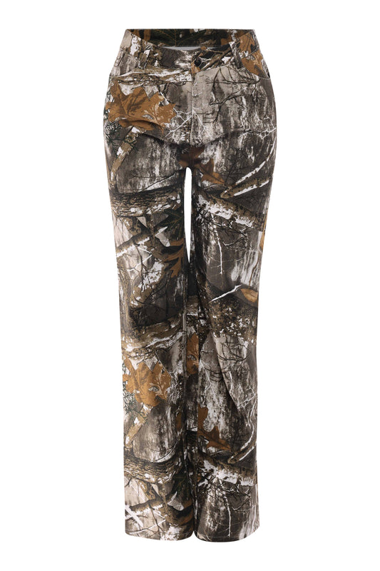 AYANA PRINTED BAGGY PANTS