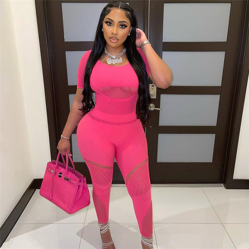 KELLY PINK JUMPSUIT